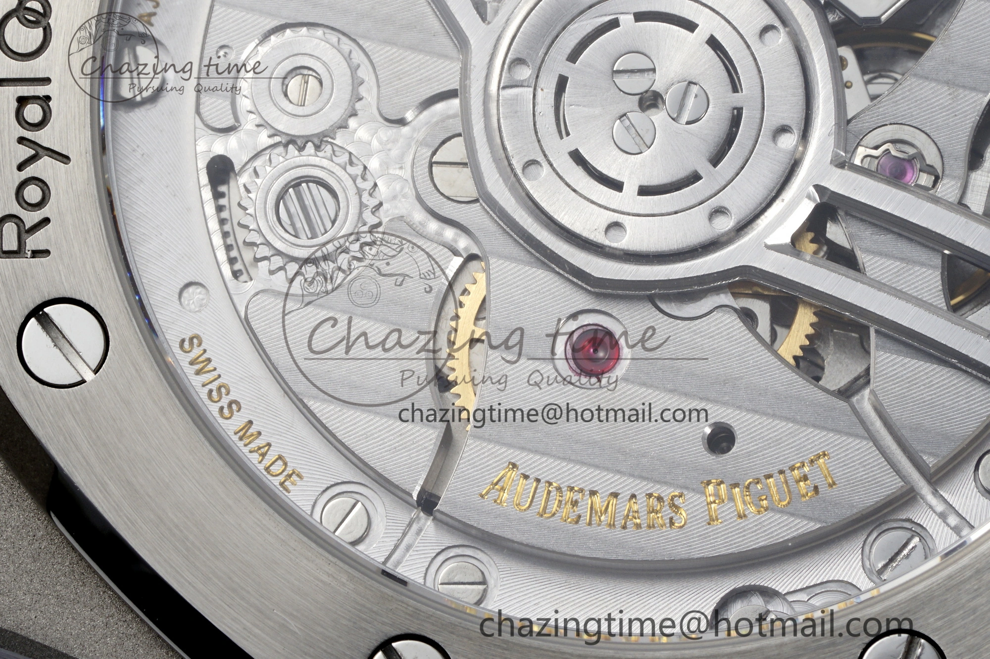 Royal Oak 41mm 15510 “50th Anniversary” SS ZF 1:1 Best Edition Gray Textured Dial on SS Bracelet A4302