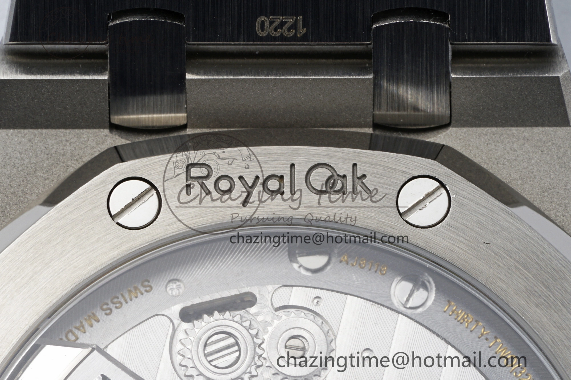 Royal Oak 41mm 15510 “50th Anniversary” SS ZF 1:1 Best Edition Gray Textured Dial on SS Bracelet A4302
