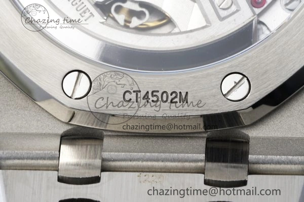 Royal Oak 41mm 15510 “50th Anniversary” SS ZF 1:1 Best Edition Gray Textured Dial on SS Bracelet A4302