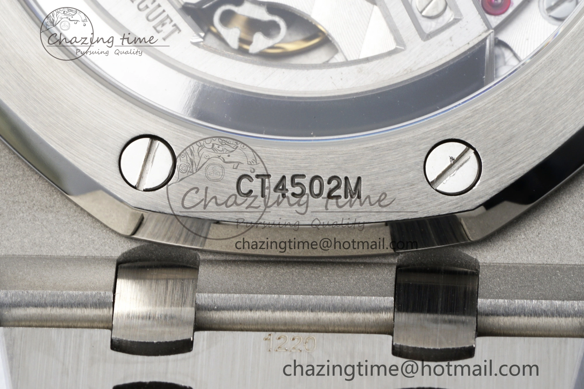 Royal Oak 41mm 15510 “50th Anniversary” SS ZF 1:1 Best Edition Gray Textured Dial on SS Bracelet A4302