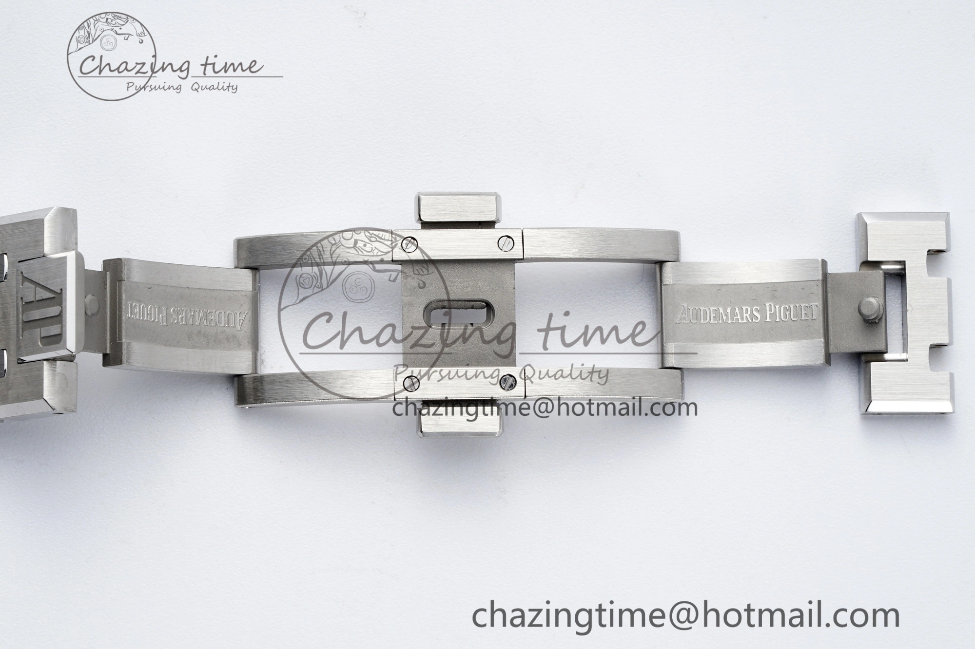 Royal Oak 41mm 15510 “50th Anniversary” SS ZF 1:1 Best Edition Gray Textured Dial on SS Bracelet A4302