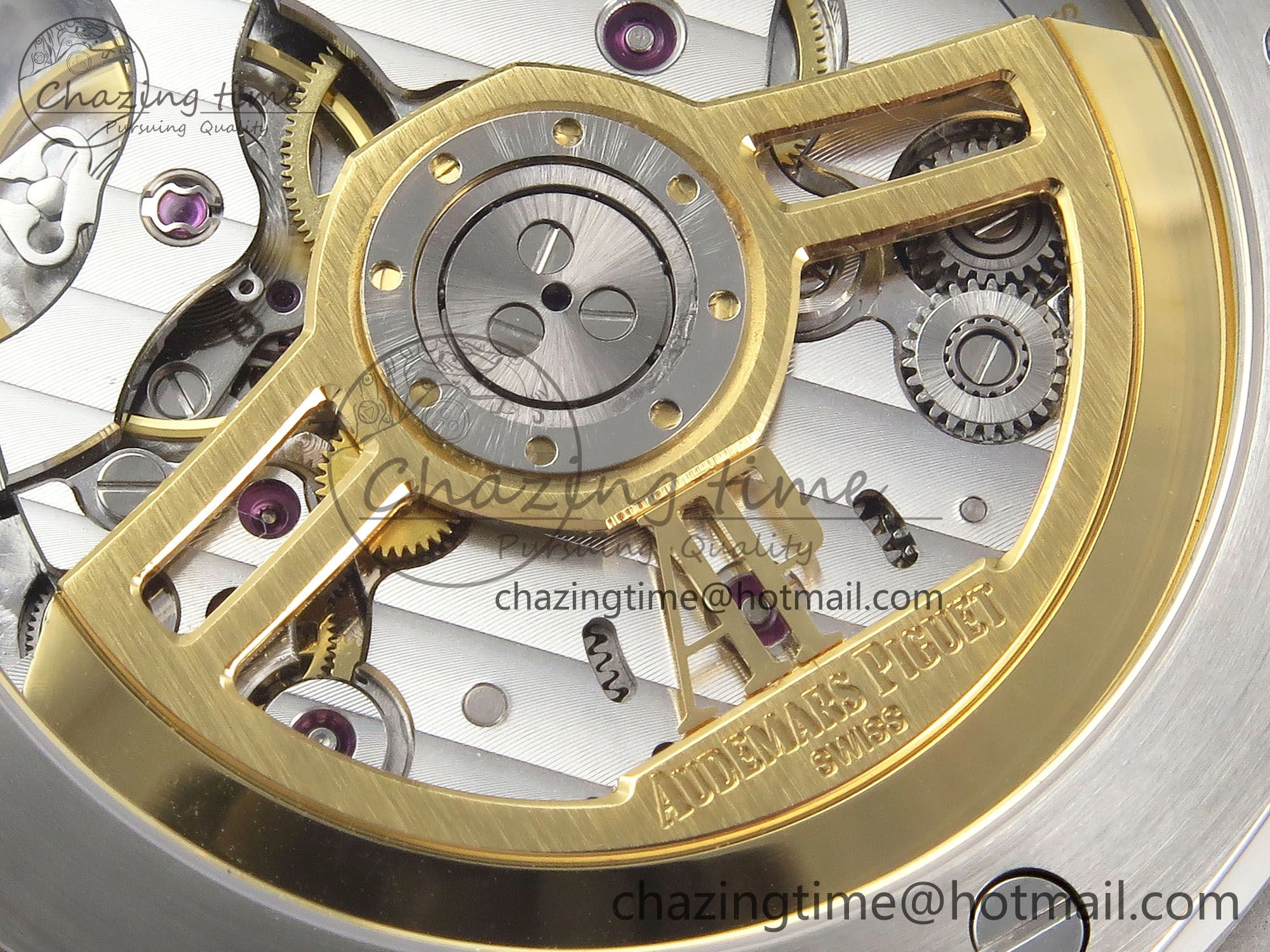 Royal Oak 41mm 15510 Frosted SS APSF 1:1 Best Edition Black Textured Dial on SS Bracelet SA4302 Super Clone