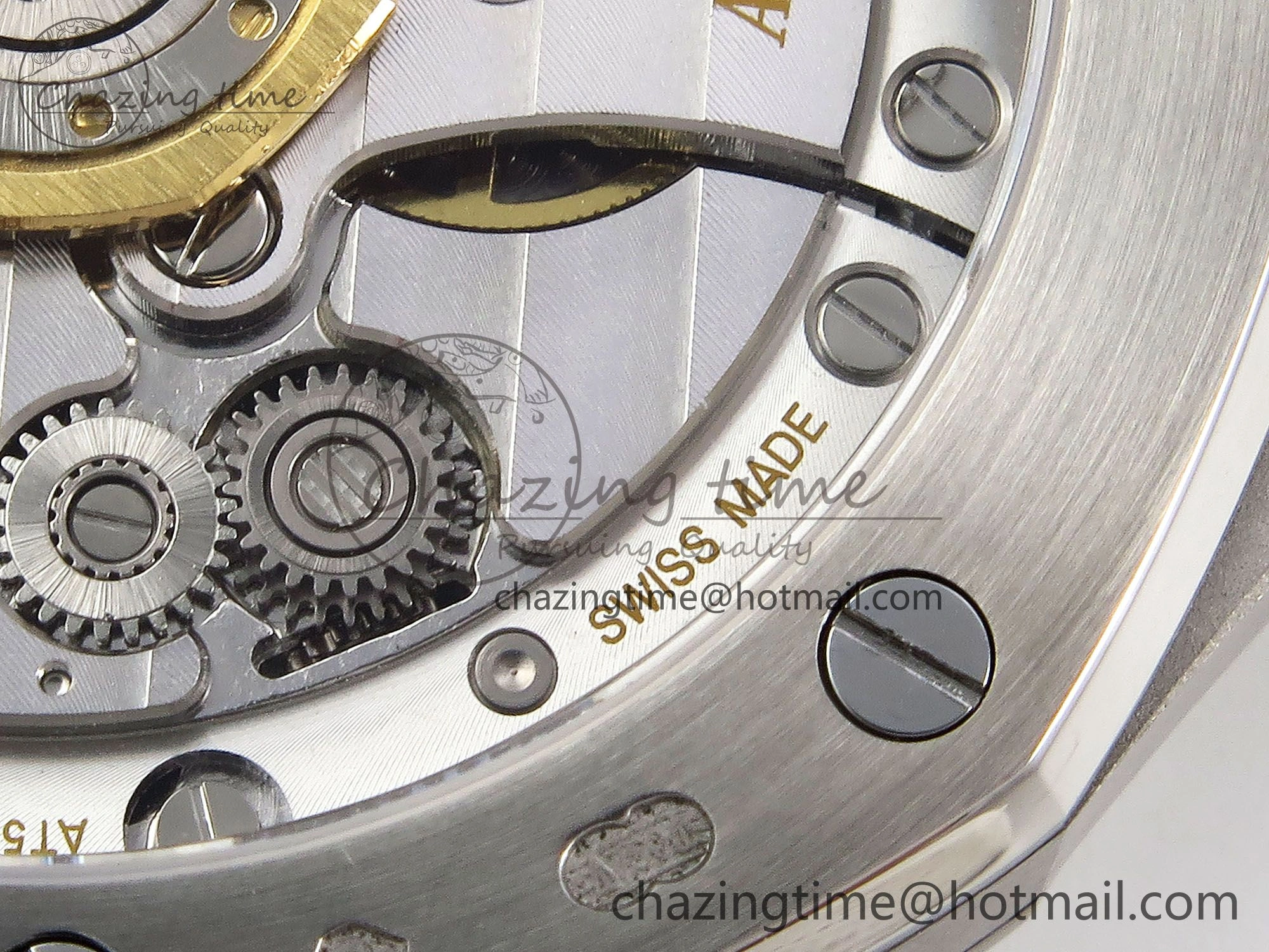 Royal Oak 41mm 15510 Frosted SS APSF 1:1 Best Edition Black Textured Dial on SS Bracelet SA4302 Super Clone