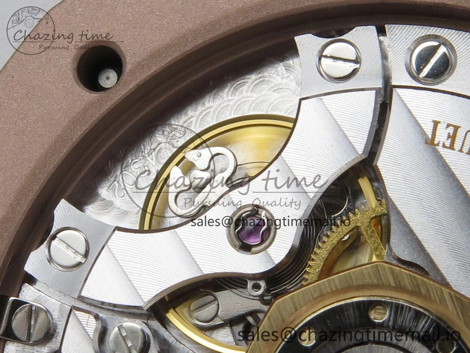 Royal Oak 41mm 15510 RG RSF 1:1 Best Edition Blue Dial on Blue leather strap SA4302 Super Clone