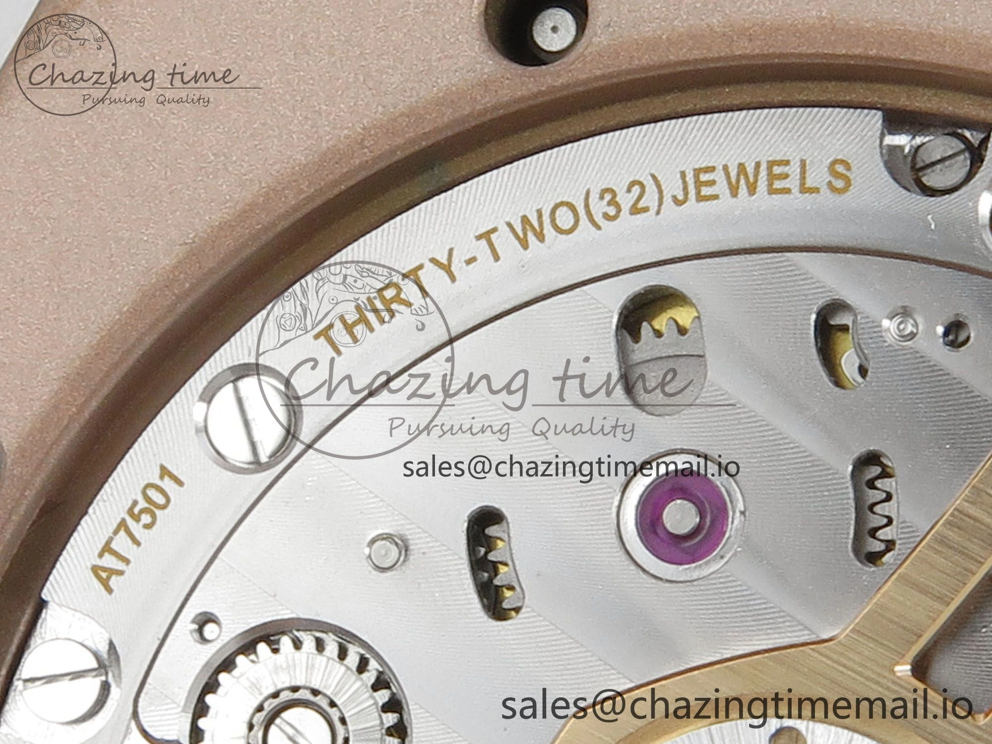 Royal Oak 41mm 15510 RG RSF 1:1 Best Edition Blue Dial on RG Bracelet SA4302 Super Clone