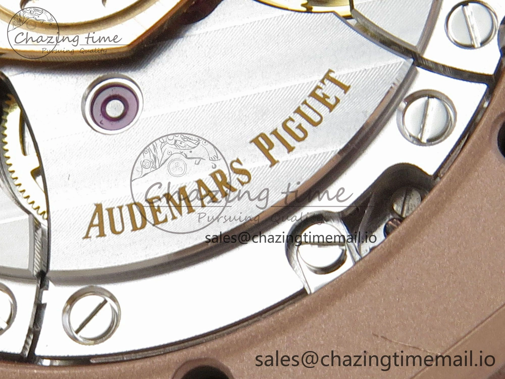 Royal Oak 41mm 15510 RG RSF 1:1 Best Edition Blue Dial on RG Bracelet SA4302 Super Clone