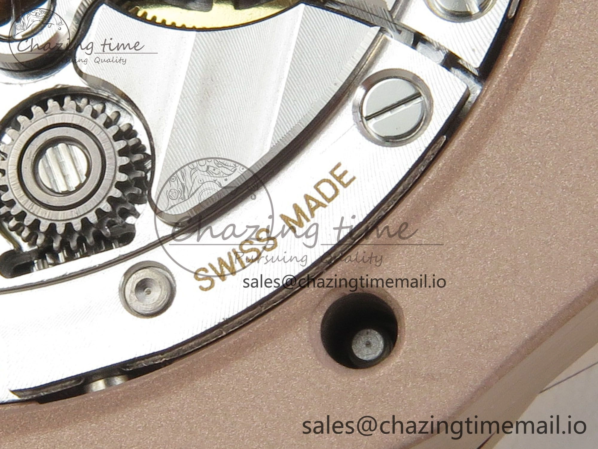 Royal Oak 41mm 15510 RG RSF 1:1 Best Edition Blue Dial on RG Bracelet SA4302 Super Clone