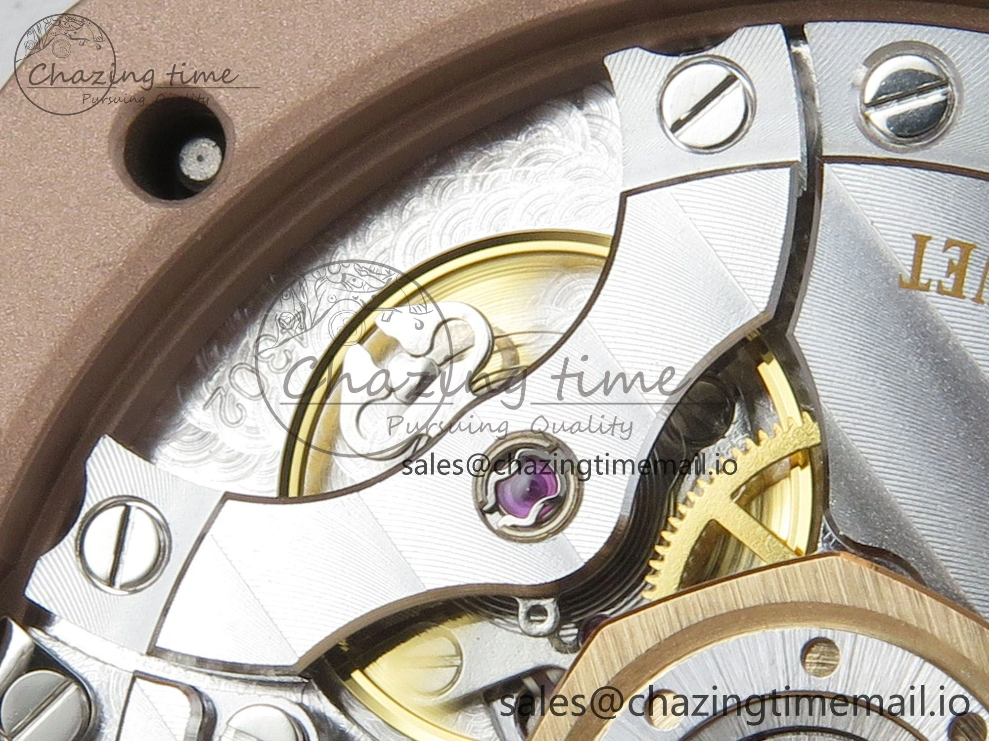 Royal Oak 41mm 15510 RG RSF 1:1 Best Edition Blue Dial on RG Bracelet SA4302 Super Clone