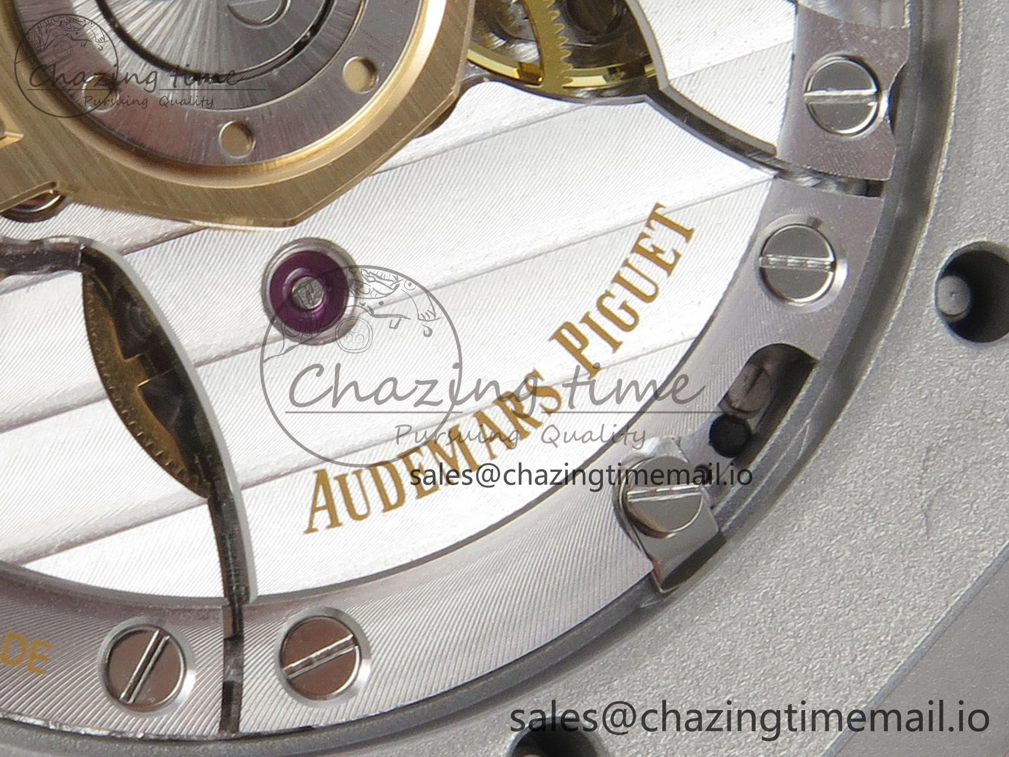 Royal Oak 41mm 15510 SS RSF 1:1 Best Edition Black Dial on SS Bracelet SA4302 Super Clone