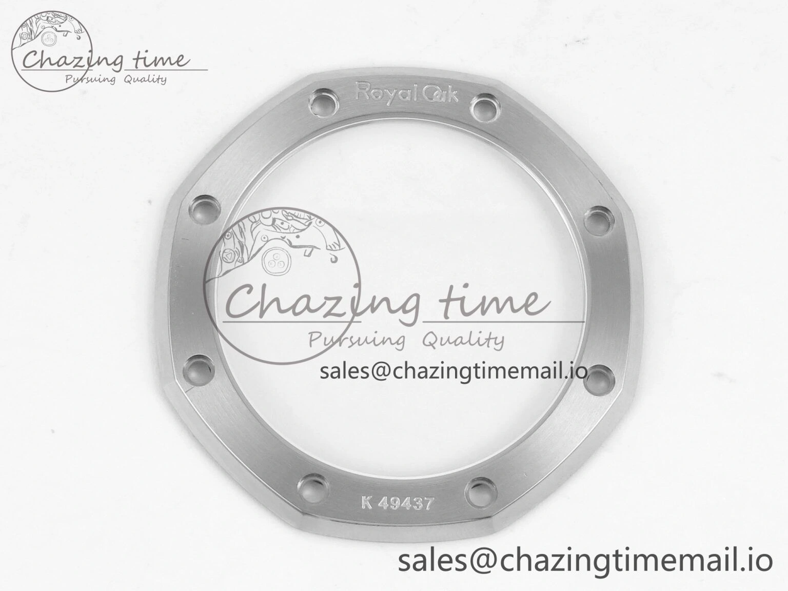Royal Oak 41mm 15510 SS RSF 1:1 Best Edition Black Dial on SS Bracelet SA4302 Super Clone