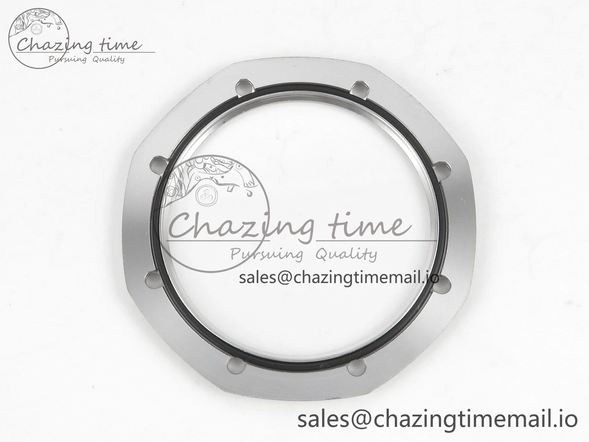 Royal Oak 41mm 15510 SS RSF 1:1 Best Edition Black Dial on SS Bracelet SA4302 Super Clone