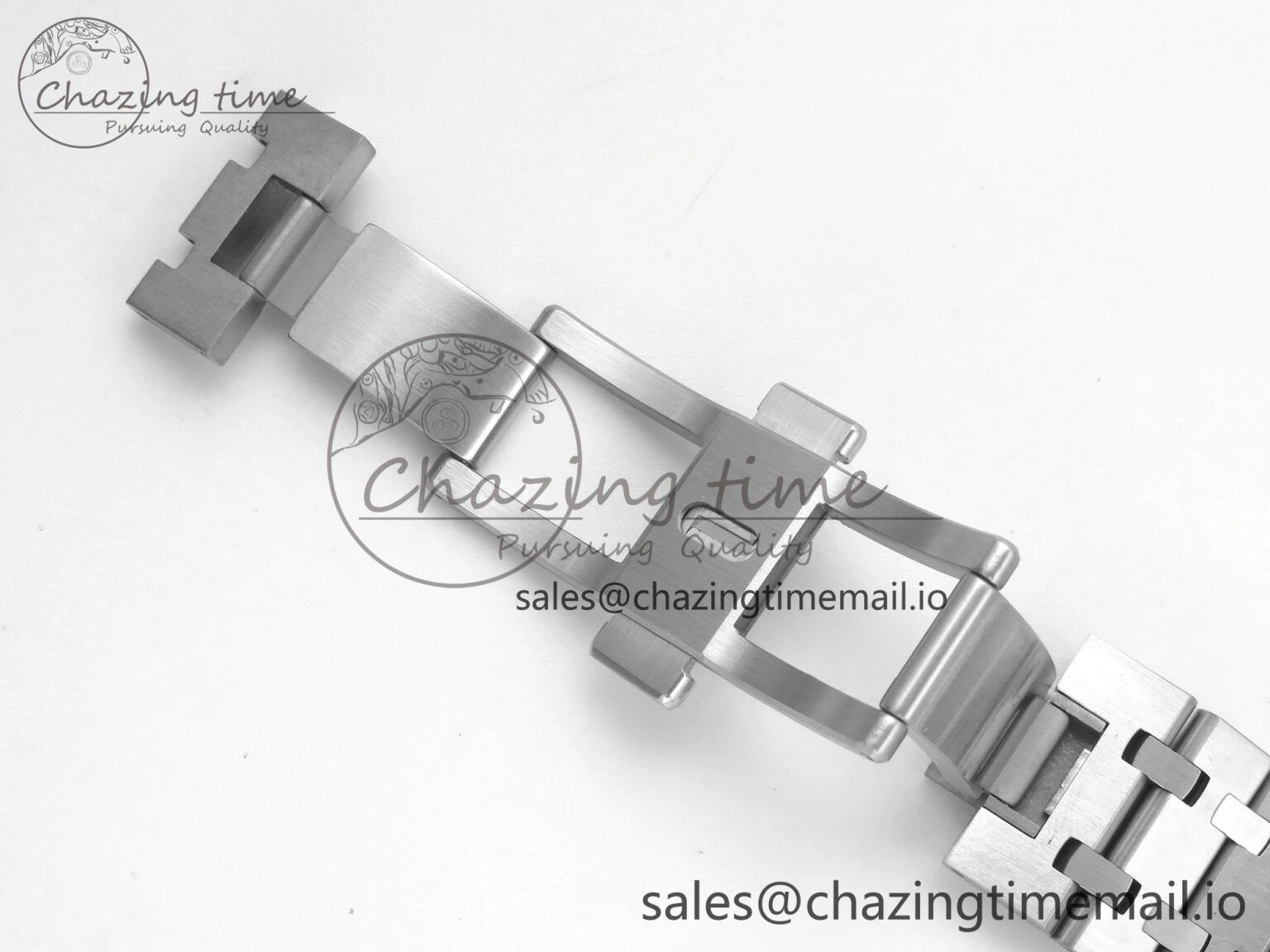Royal Oak 41mm 15510 SS RSF 1:1 Best Edition Black Dial on SS Bracelet SA4302 Super Clone