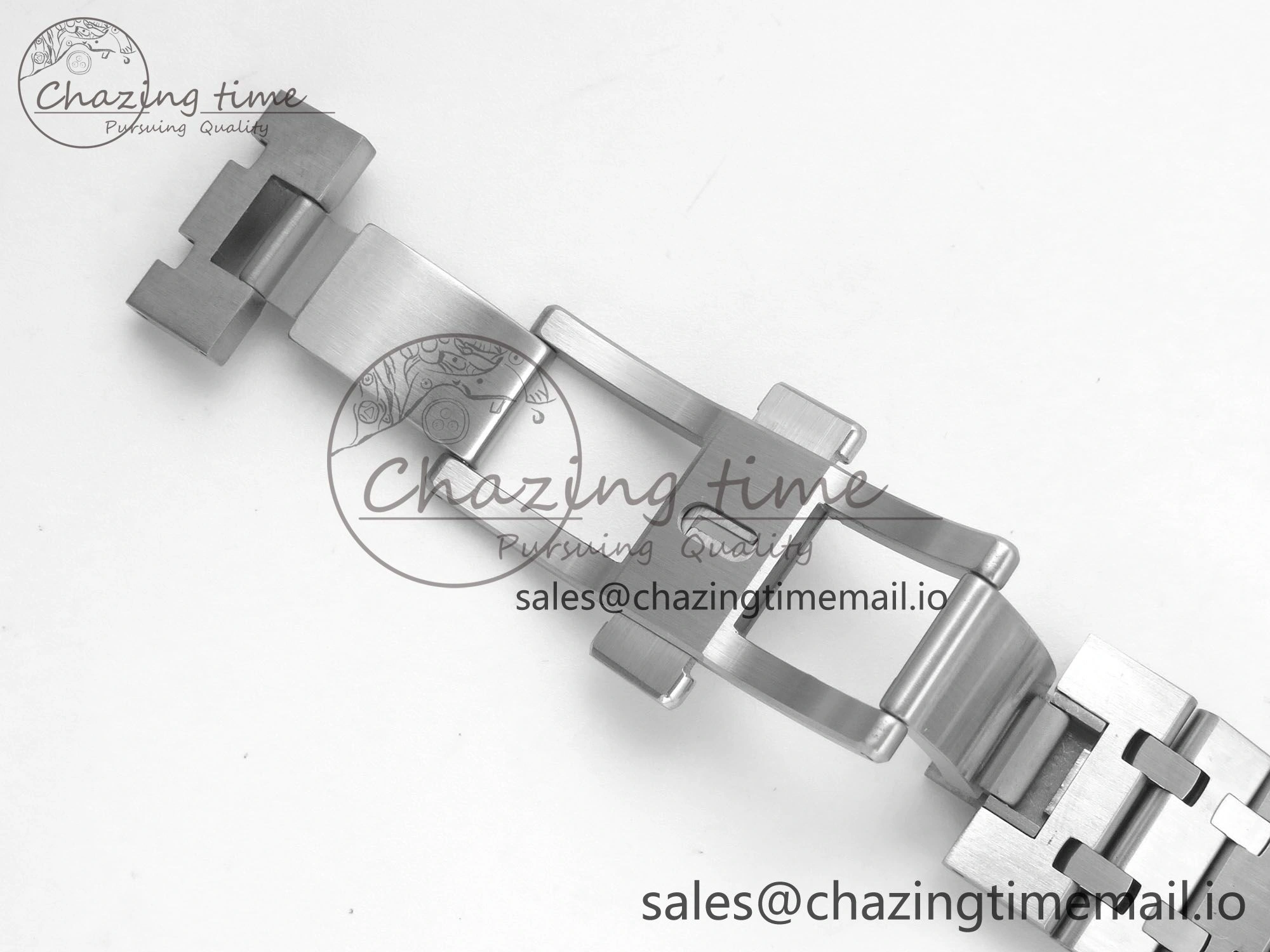 Royal Oak 41mm 15510 SS RSF 1:1 Best Edition Black Dial on SS Bracelet SA4302 Super Clone