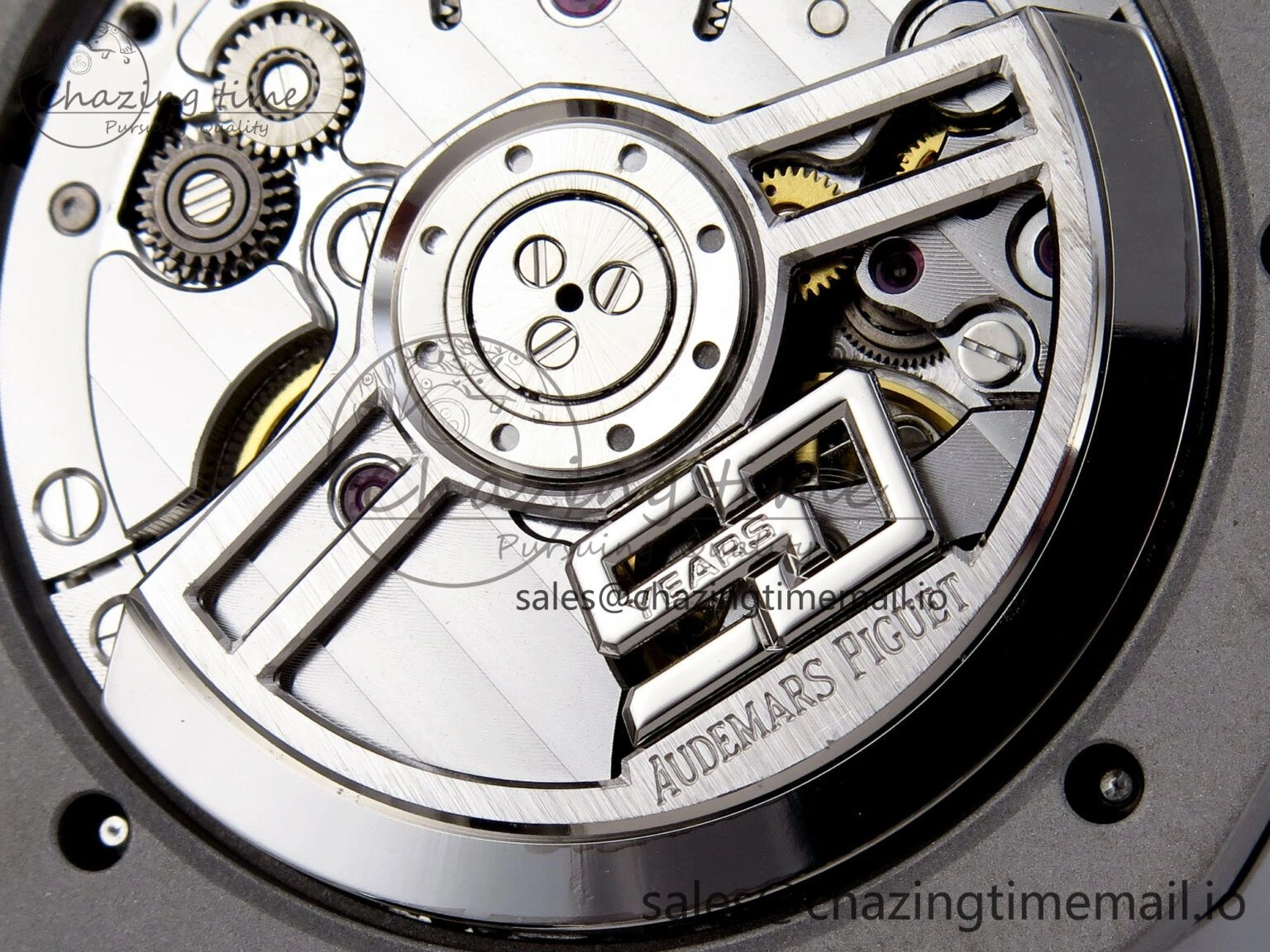 Royal Oak 41mm 15510 SS TKF 1:1 Best Edition Green Dial on SS Bracelet SA4302 Super Clone