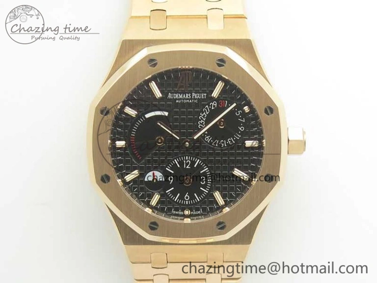 Royal Oak 41mm 26120 RG TWA Best Edition Black Dial on RG Bracelet A2329