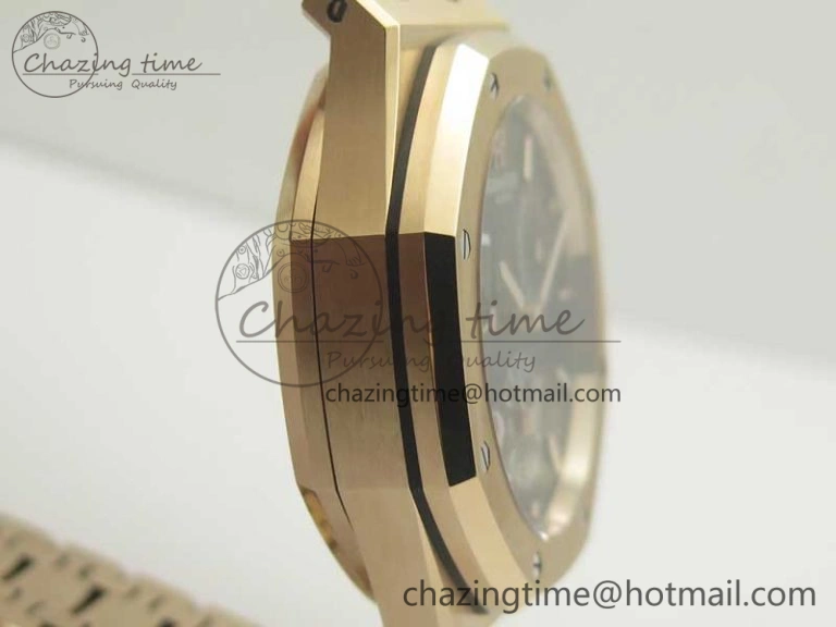 Royal Oak 41mm 26120 RG TWA Best Edition Black Dial on RG Bracelet A2329