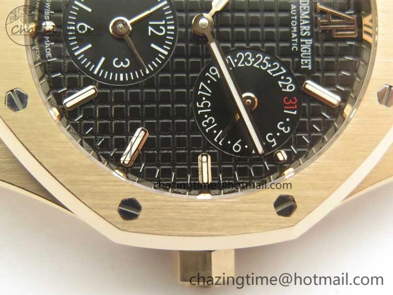 Royal Oak 41mm 26120 RG TWA Best Edition Black Dial on RG Bracelet A2329