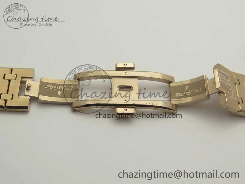 Royal Oak 41mm 26120 RG TWA Best Edition White Dial on RG Bracelet A2329