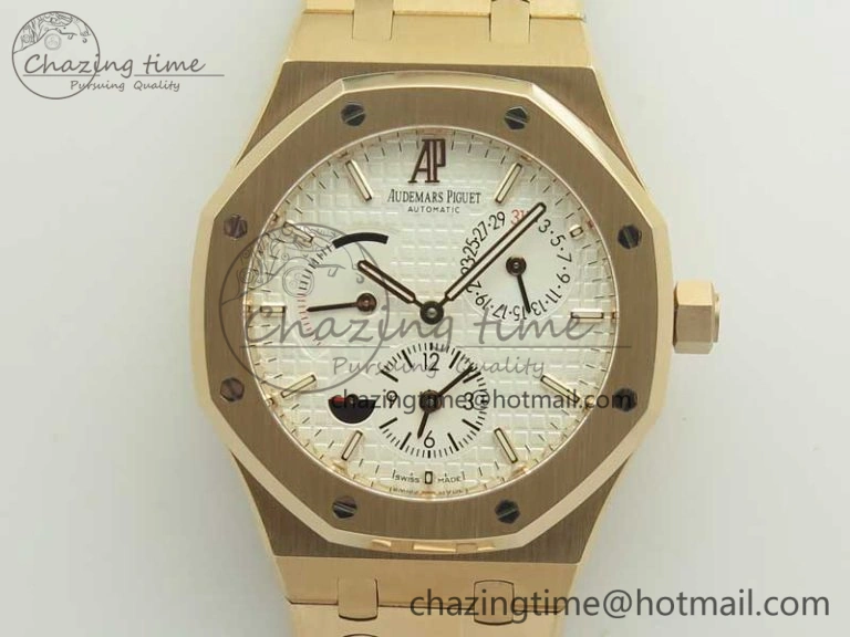 Royal Oak 41mm 26120 RG TWA Best Edition White Dial on RG Bracelet A2329