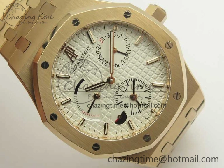 Royal Oak 41mm 26120 RG TWA Best Edition White Dial on RG Bracelet A2329