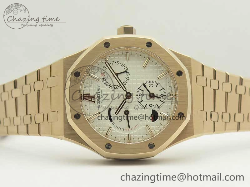 Royal Oak 41mm 26120 RG TWA Best Edition White Dial on RG Bracelet A2329