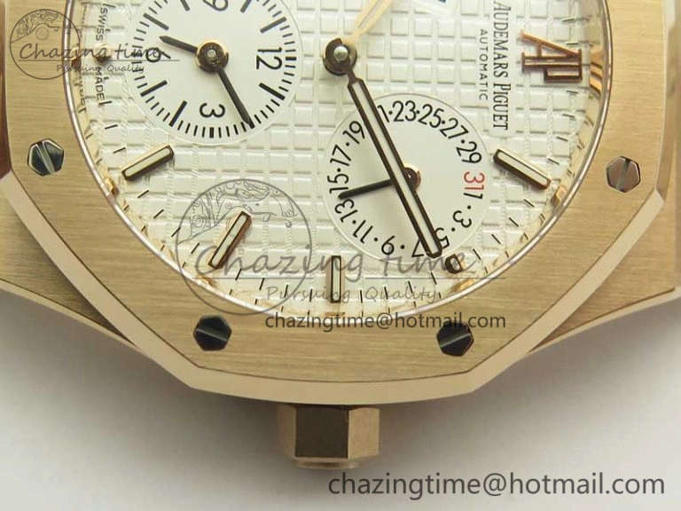 Royal Oak 41mm 26120 RG TWA Best Edition White Dial on RG Bracelet A2329