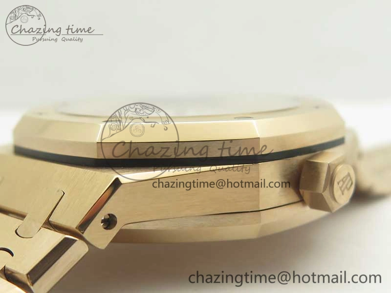 Royal Oak 41mm 26120 RG TWA Best Edition White Dial on RG Bracelet A2329