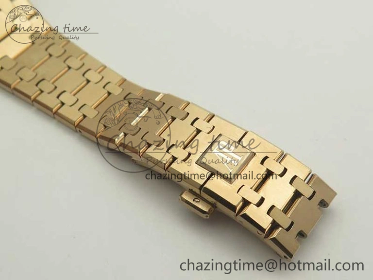Royal Oak 41mm 26120 RG TWA Best Edition White Dial on RG Bracelet A2329
