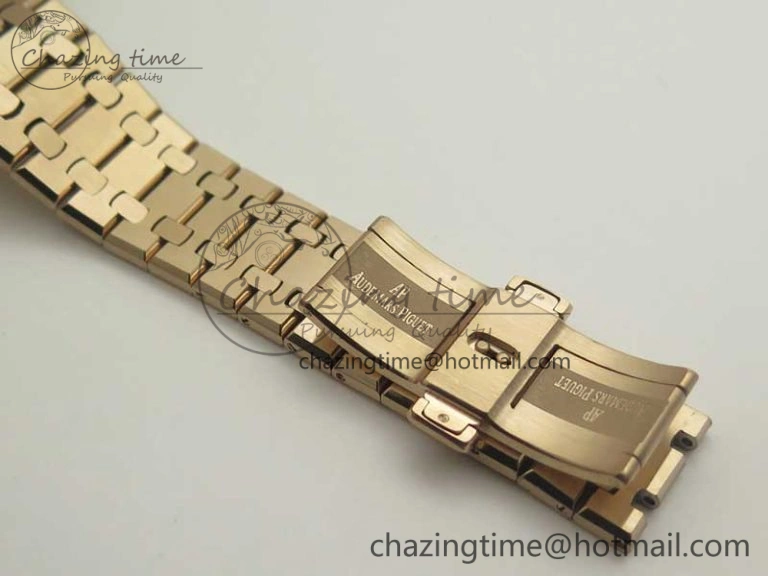 Royal Oak 41mm 26120 RG TWA Best Edition White Dial on RG Bracelet A2329