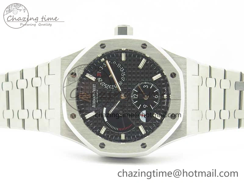 Royal Oak 41mm 26120 SS TWA Best Edition Black Dial on SS Bracelet A2329