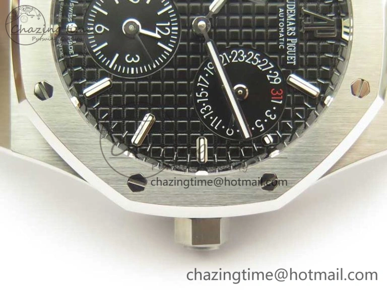 Royal Oak 41mm 26120 SS TWA Best Edition Black Dial on SS Bracelet A2329