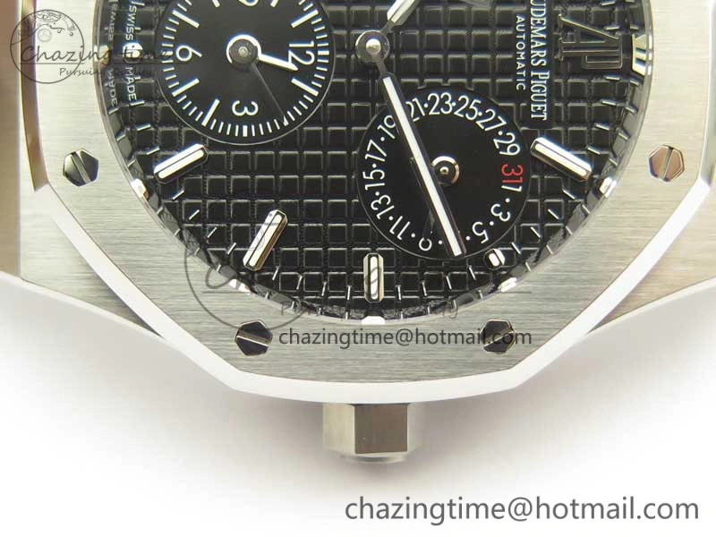 Royal Oak 41mm 26120 SS TWA Best Edition Black Dial on SS Bracelet A2329