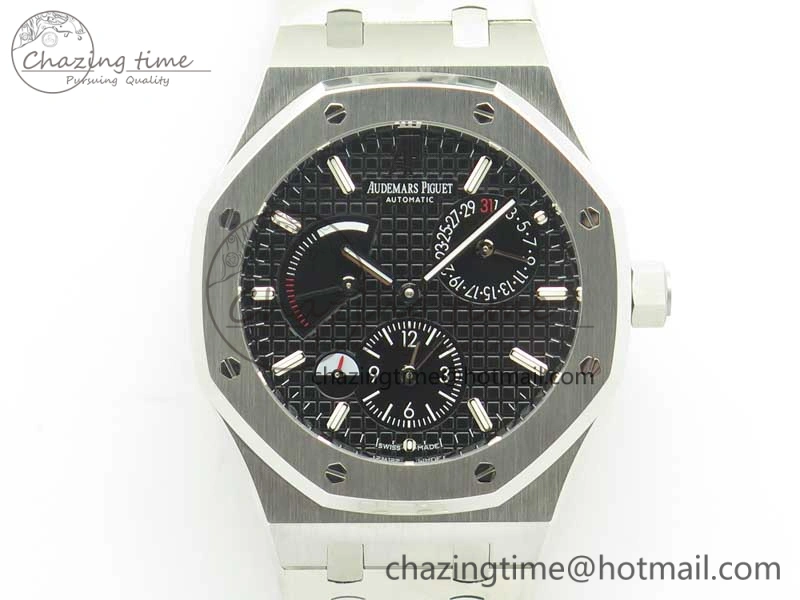 Royal Oak 41mm 26120 SS TWA Best Edition Black Dial on SS Bracelet A2329