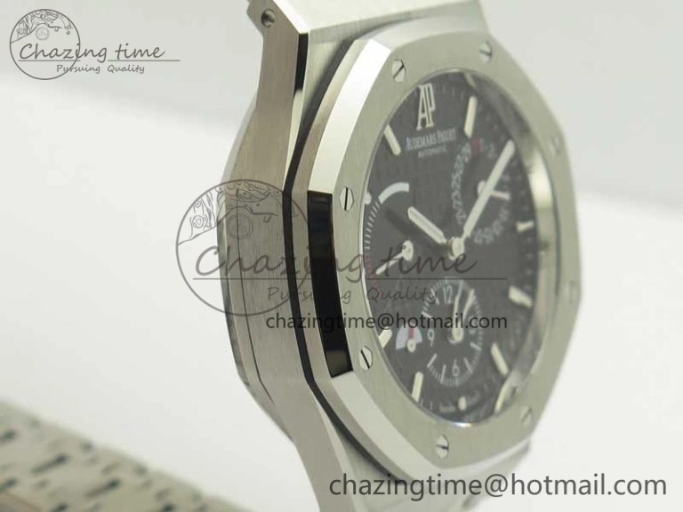 Royal Oak 41mm 26120 SS TWA Best Edition Black Dial on SS Bracelet A2329