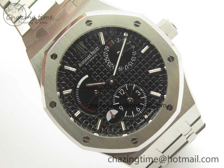Royal Oak 41mm 26120 SS TWA Best Edition Black Dial on SS Bracelet A2329