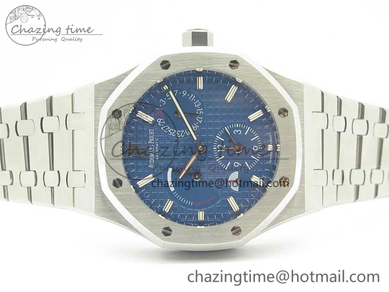 Royal Oak 41mm 26120 SS TWA Best Edition Blue Dial on SS Bracelet A2329