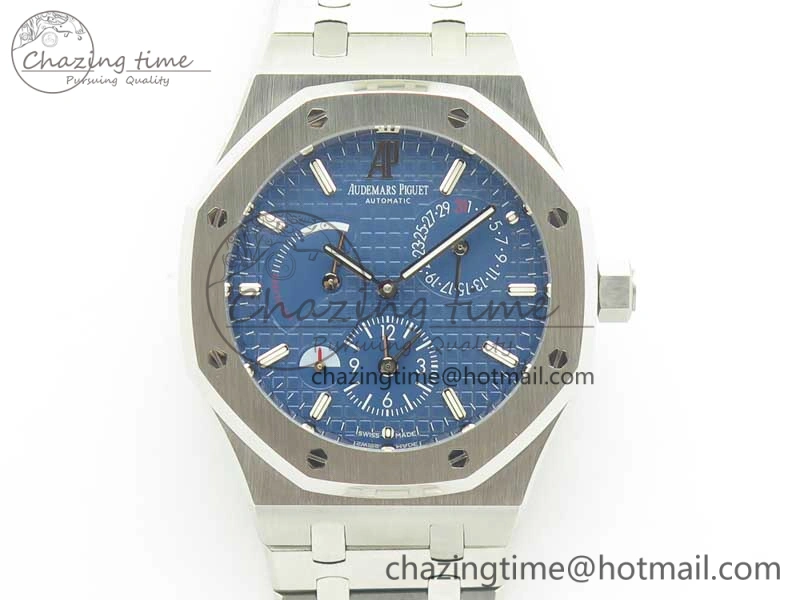 Royal Oak 41mm 26120 SS TWA Best Edition Blue Dial on SS Bracelet A2329