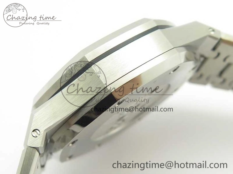 Royal Oak 41mm 26120 SS TWA Best Edition White Dial on SS Bracelet A2329