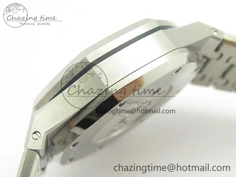 Royal Oak 41mm 26120 SS TWA Best Edition White Dial on SS Bracelet A2329