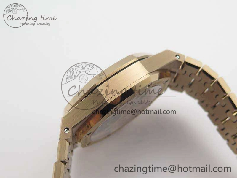 Royal Oak 41mm 26518 Tourbillon RG Best Edition Skeleton Dial On RG Bracelet A2924