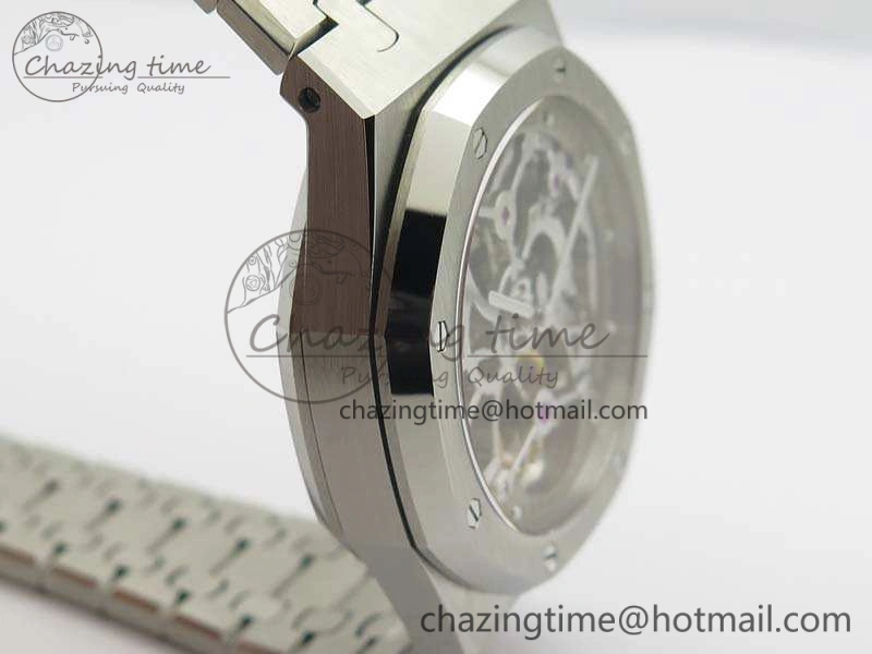Royal Oak 41mm 26518 Tourbillon SS Best Edition Skeleton Dial On SS Bracelet A2924