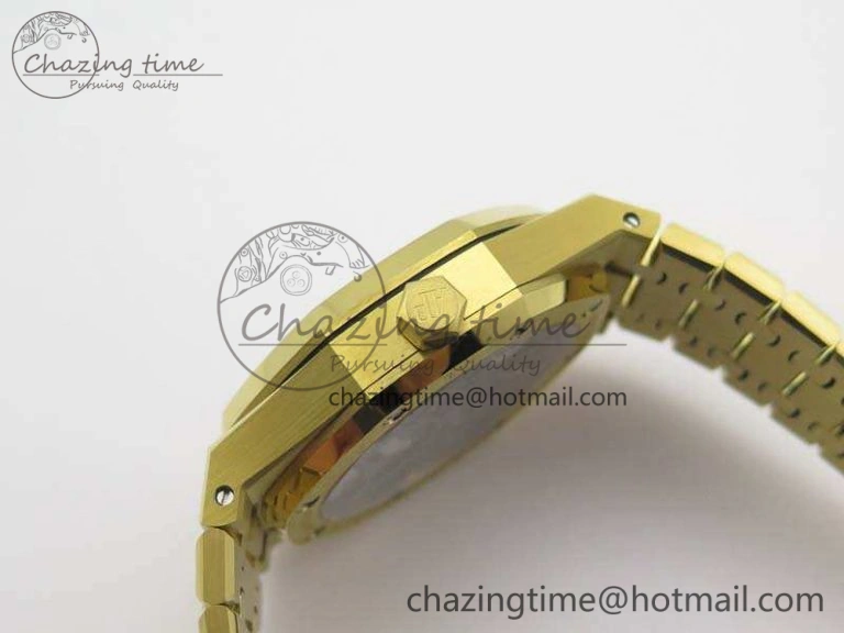 Royal Oak 41mm 26518 Tourbillon YG Best Edition Skeleton Dial On YG Bracelet A2924