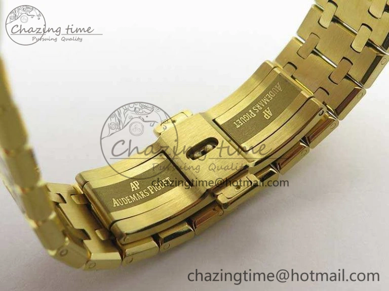 Royal Oak 41mm 26518 Tourbillon YG Best Edition Skeleton Dial On YG Bracelet A2924