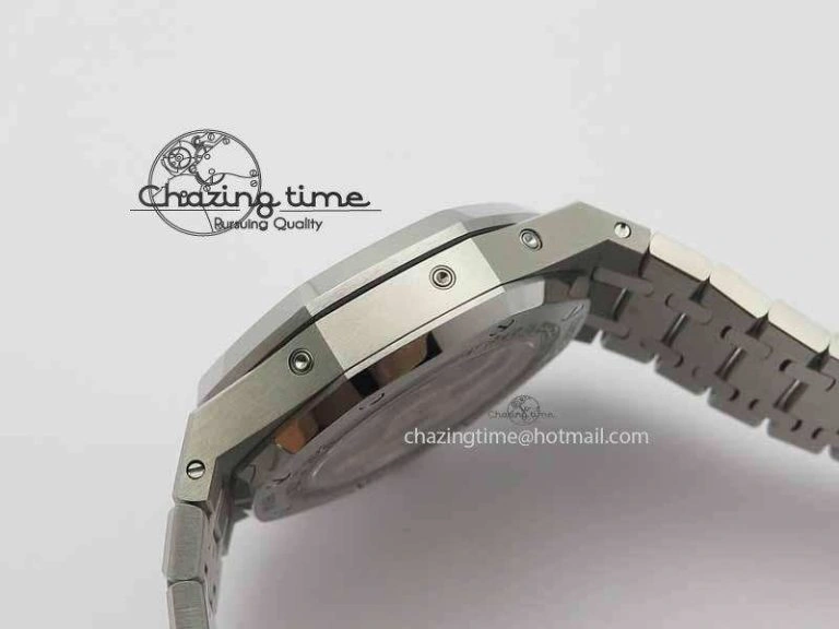 Royal Oak 41mm 26574 SS JF 1:1 Best Edition Blue Textured Dial On SS Bracelet A5134