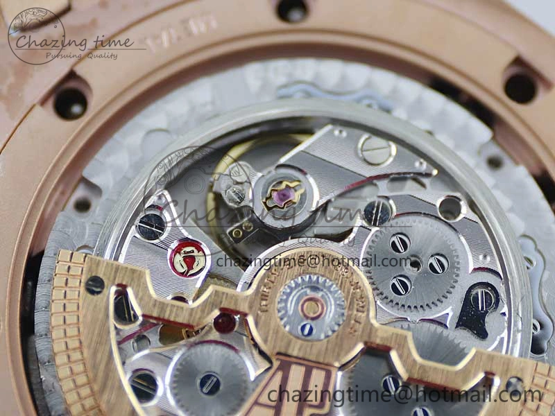 Royal Oak 41mm Complicated 26574 RG APSF1:1 Best Edition RG Dial on RG Bracelet A5134