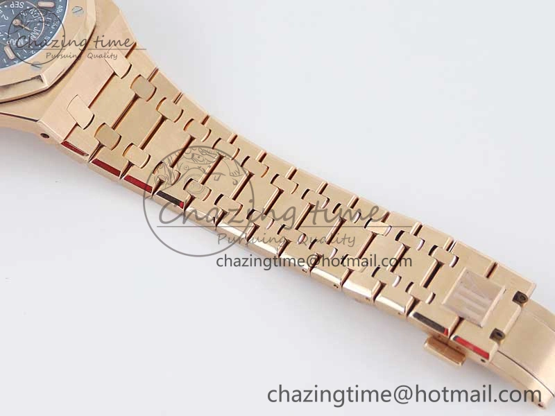 Royal Oak 41mm Complicated 26574 RG APSF1:1 Best Edition RG Dial on RG Bracelet A5134