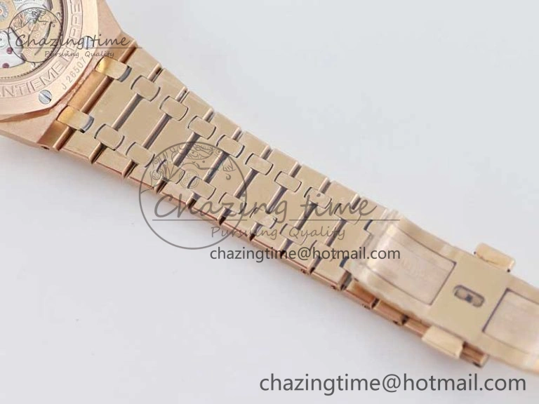 Royal Oak 41mm Complicated 26574 RG APSF1:1 Best Edition RG Dial on RG Bracelet A5134
