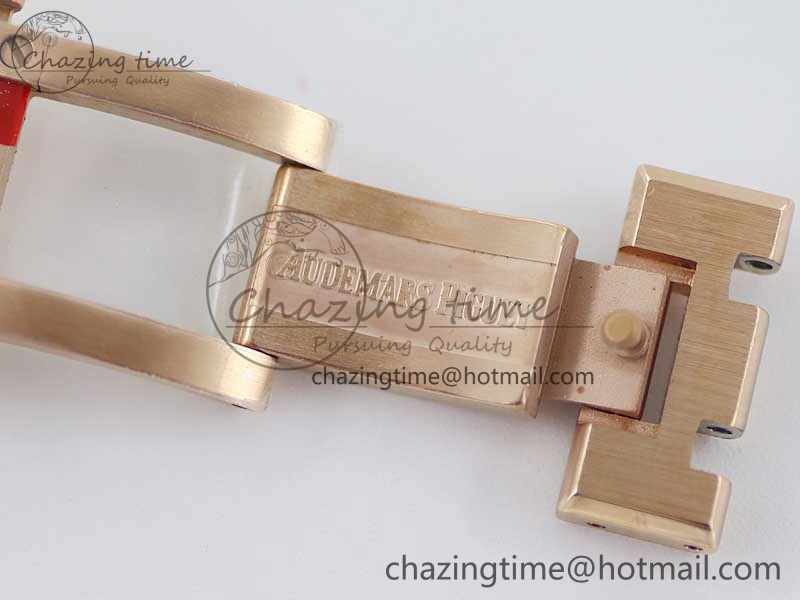 Royal Oak 41mm Complicated 26574 RG APSF1:1 Best Edition RG Dial on RG Bracelet A5134