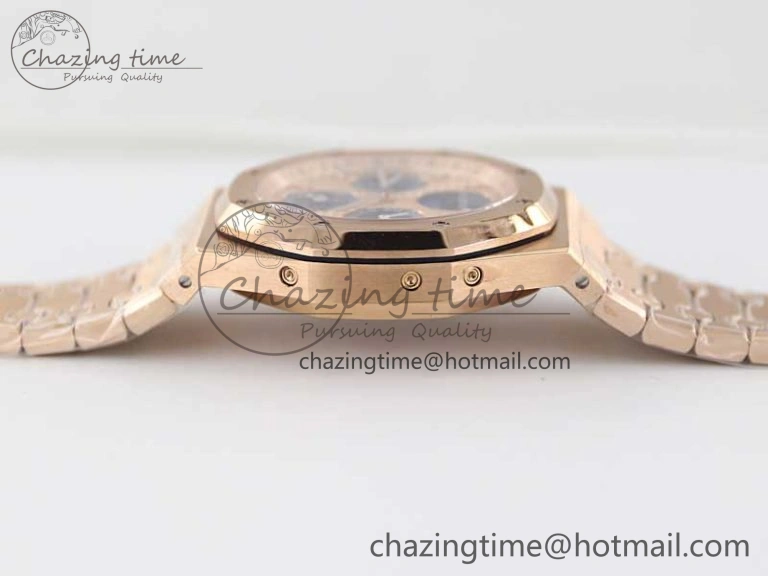Royal Oak 41mm Complicated 26574 RG APSF1:1 Best Edition RG Dial on RG Bracelet A5134