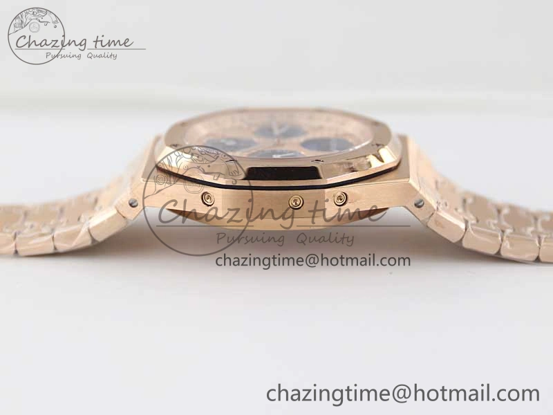 Royal Oak 41mm Complicated 26574 RG APSF1:1 Best Edition RG Dial on RG Bracelet A5134